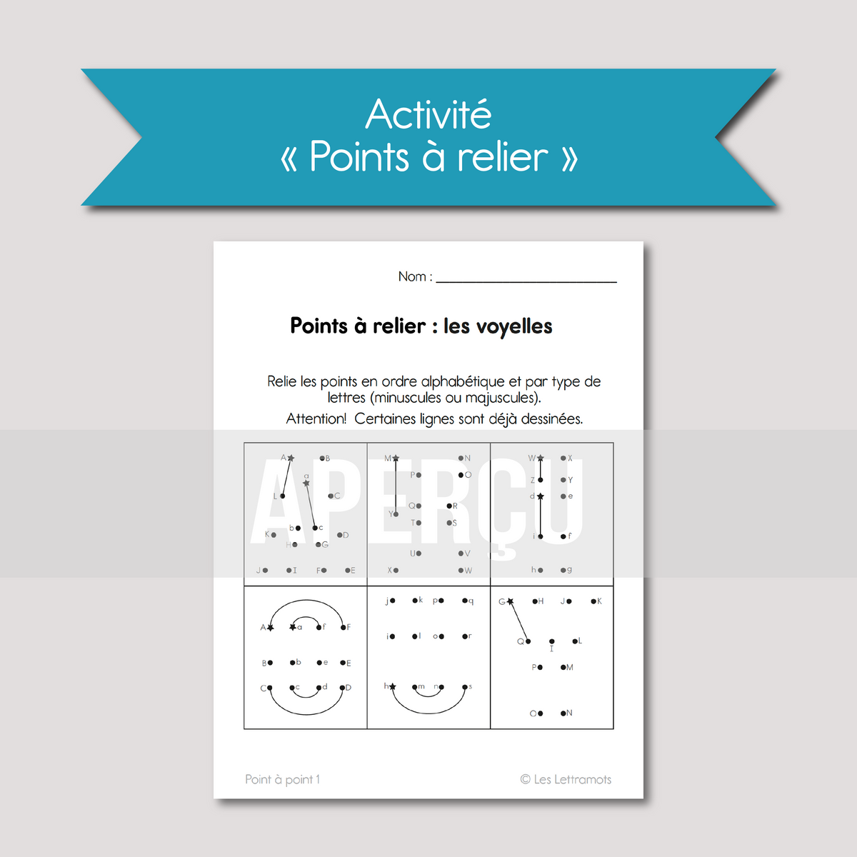 Ensemble reproductible des voyelles