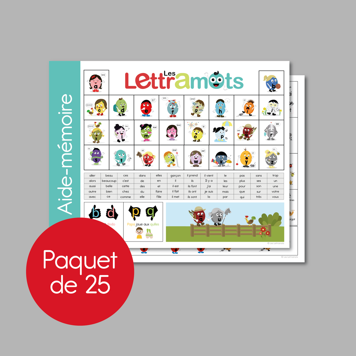 Aide-mémoires individuels