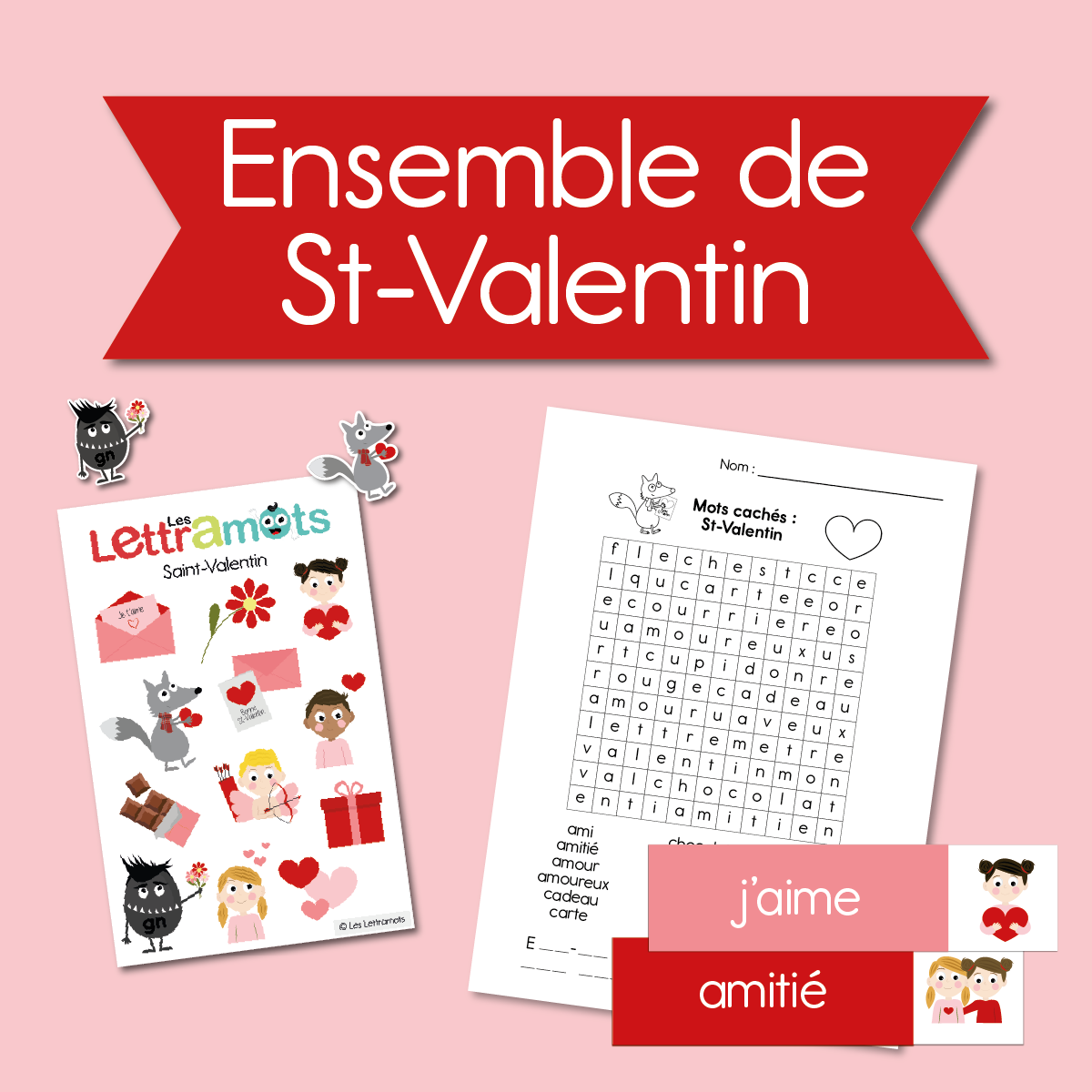 Ensemble reproductible de la St-Valentin