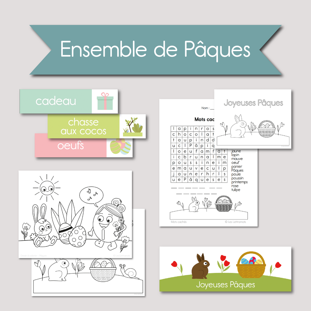 Ensemble reproductible de Pâques