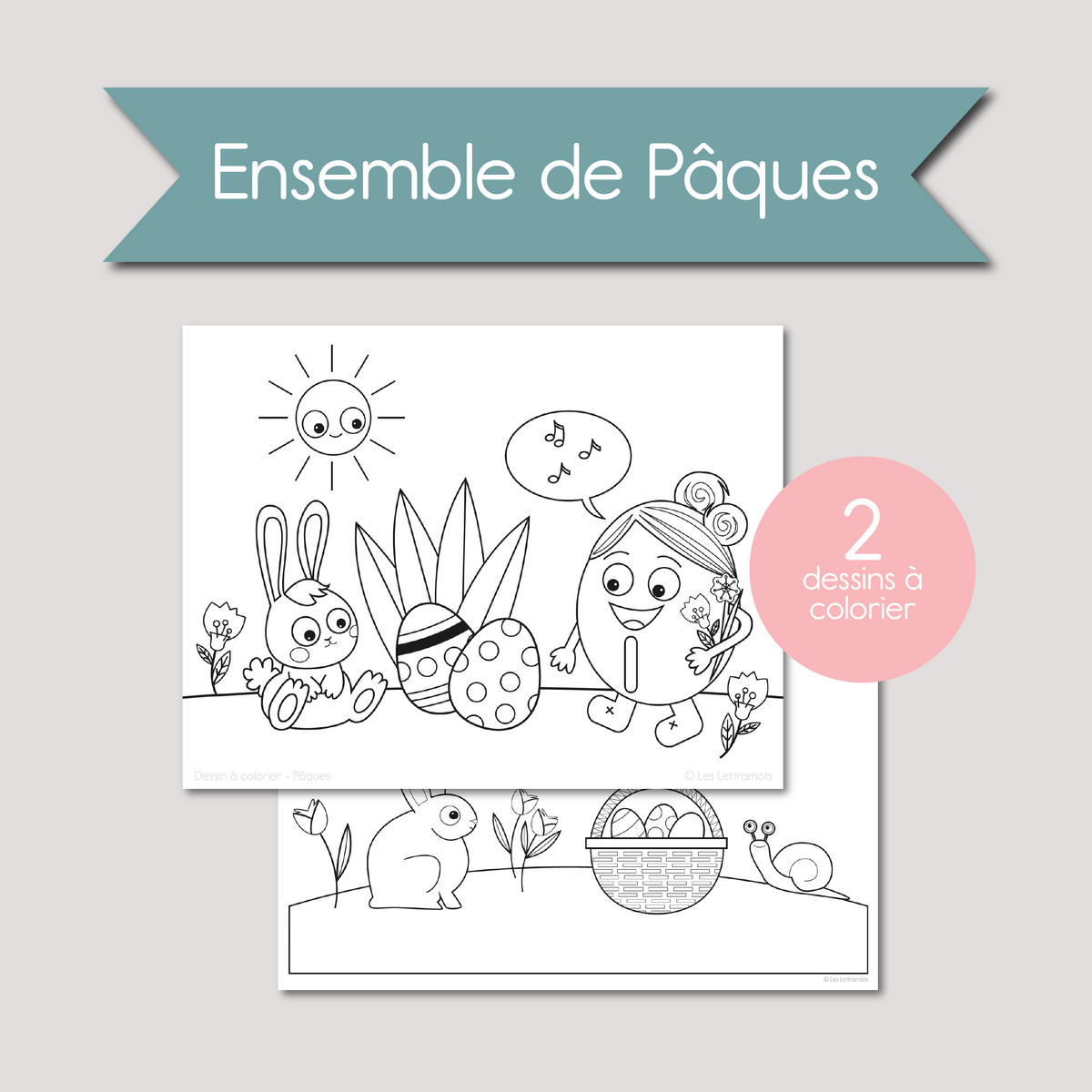 Ensemble reproductible de Pâques