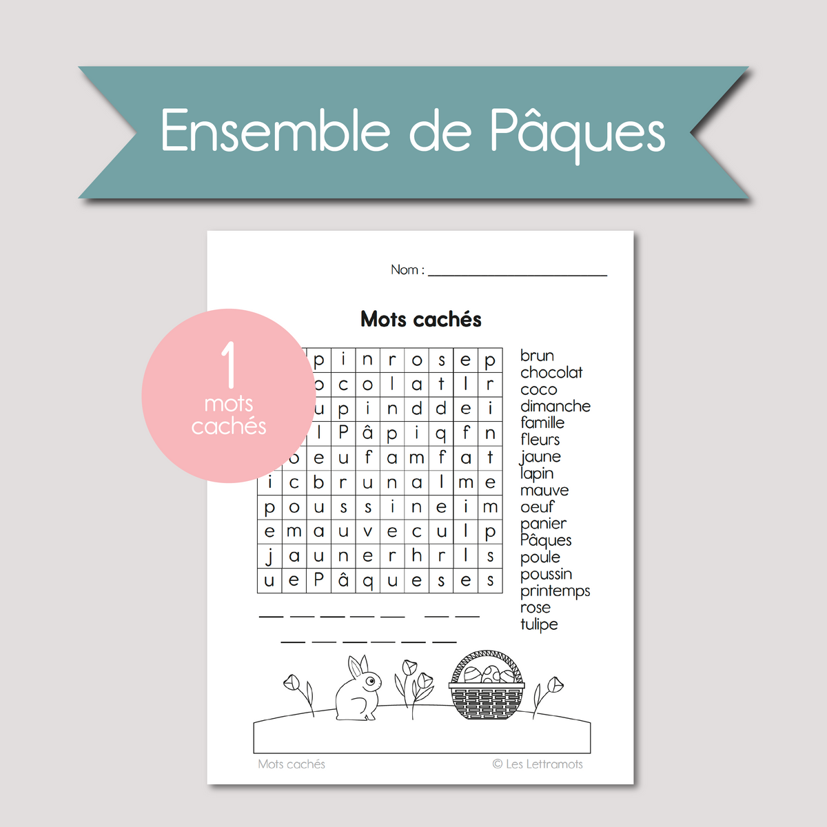 Ensemble reproductible de Pâques