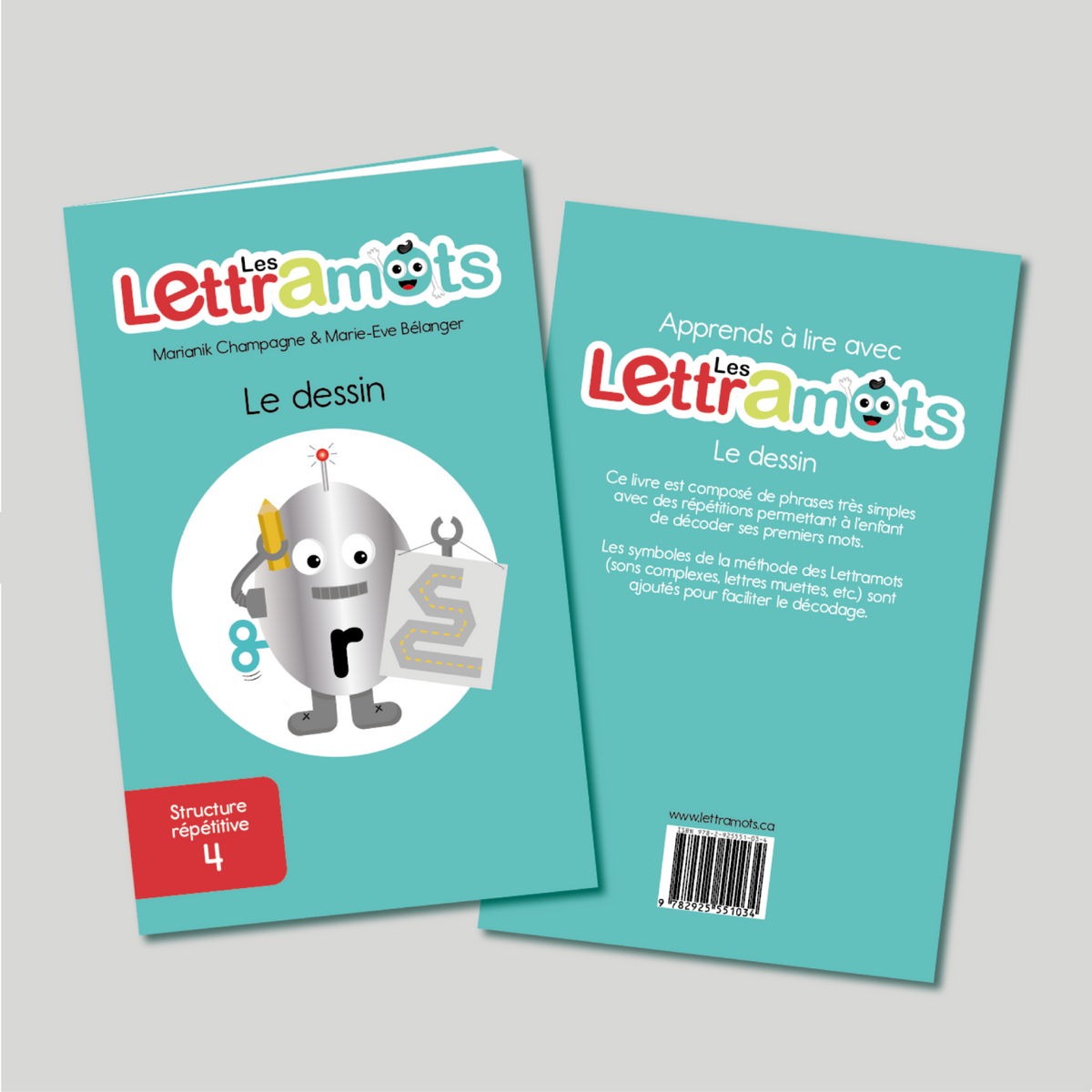 Série de livres: Structure répétitive