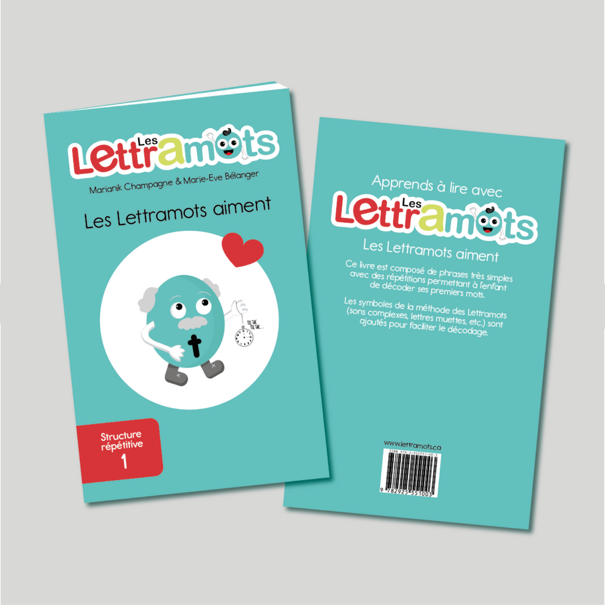 Série de livres: Structure répétitive
