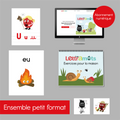 Ensemble de classe petit format AVEC abonnement numérique  (alphabet script et cursif)