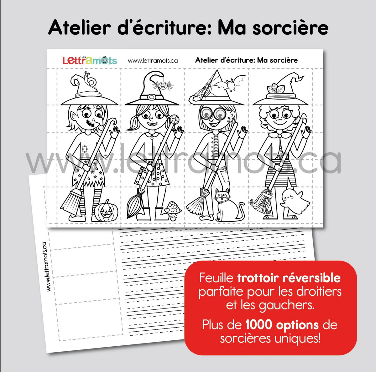 Atelier d'écriture : Ma sorcière