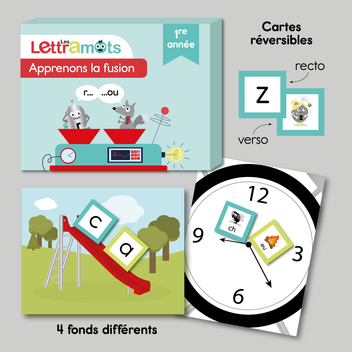 Jeu "Apprenons la fusion"